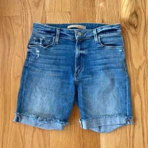 Joe’s Jeans high-rise denim shorts